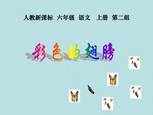 小学六年级语文上册《彩色的翅膀》PPT课件(精选)