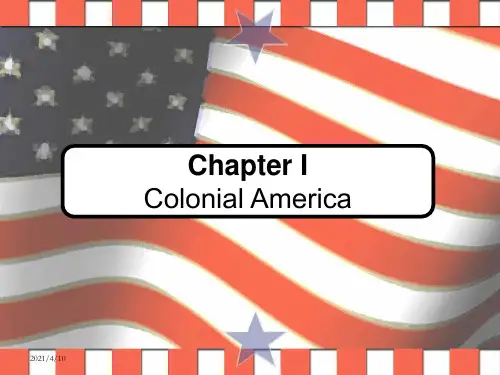 美国文学-Colonial_America解析