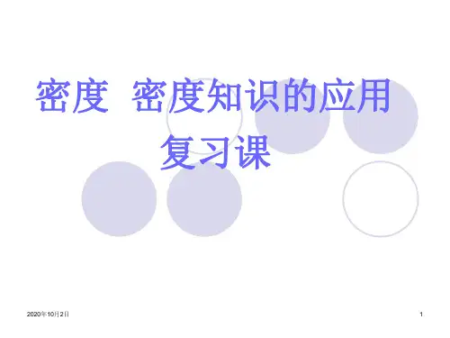 5.3密度的应用PPT课件