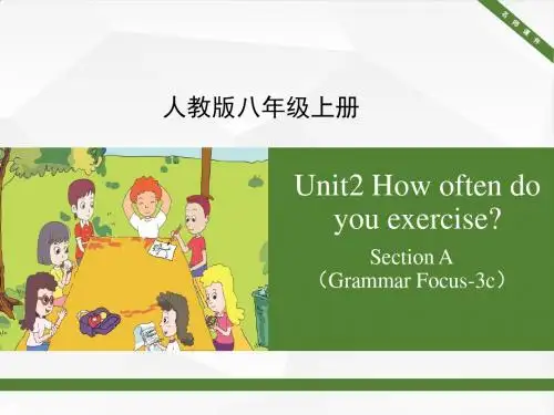 人教版八年级上册英语Unit2_SectionA(Grammar_Focus-3c)名师课件 (共23张PPT)