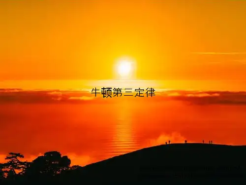 牛顿第三定律