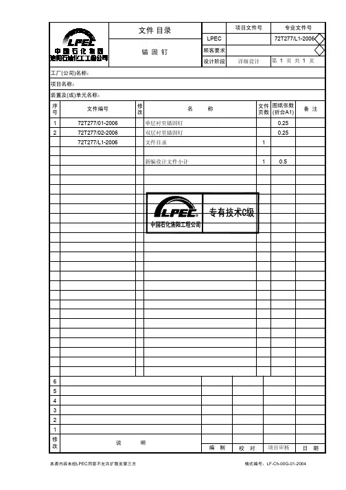72T277-2006 锚固钉