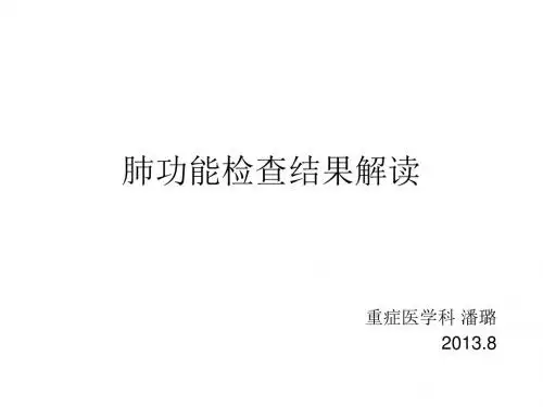 肺功能-潘璐
