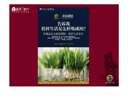 南昌保利国际高尔夫花园营销方案提报(1)PPT课件