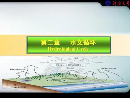 水文学原理课件(第二章)