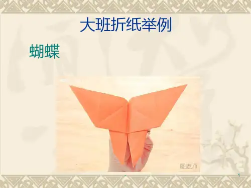 大班折纸汇总PPT课件