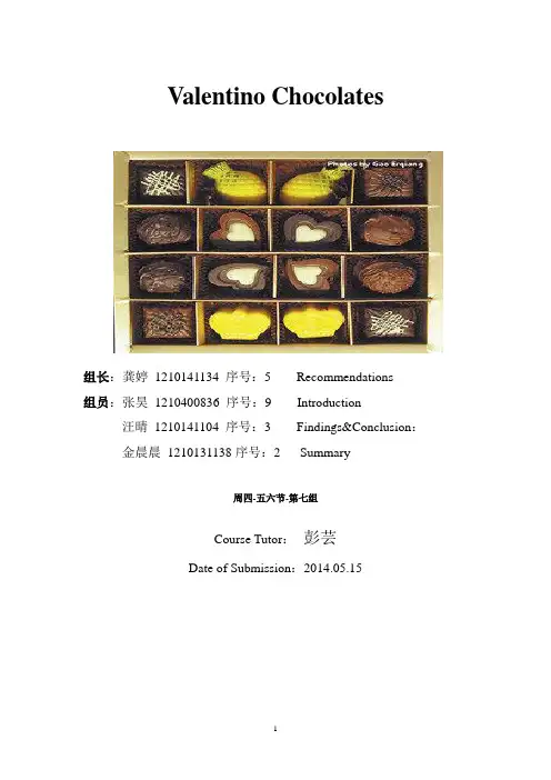 Valentino Chocolates 2(情人节巧克力)
