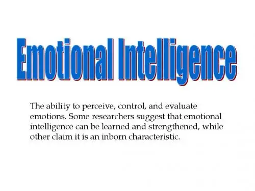EmotionalIntelligenceppt