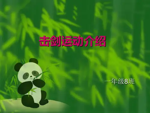 击剑运动介绍