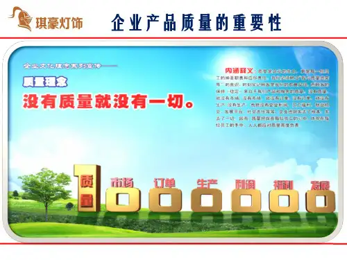 产品质量意识培训