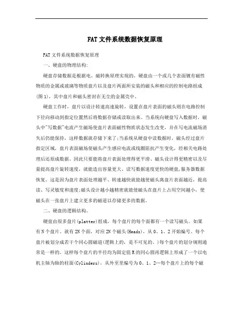 FAT文件系统数据恢复原理