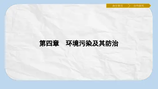 高中地理第四章环境污染及其防治4.4噪声污染及其防治课件湘教版选修6