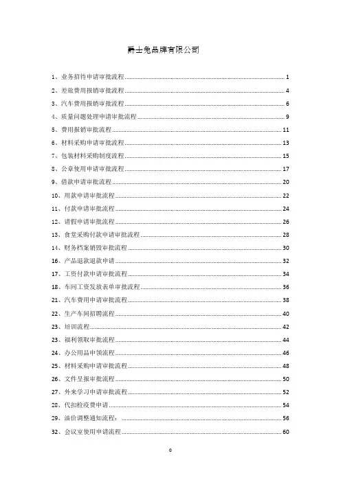OA审批流程 2
