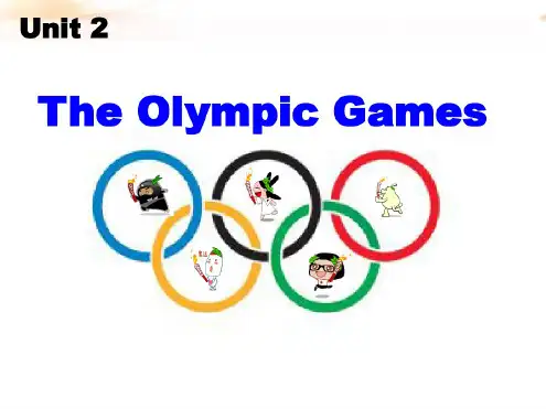 人教版高中英语必修二Unit2《TheOlympicGames---Reading》