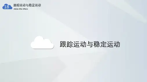 AE教学课件-18-跟踪运动与稳定运动复习课程